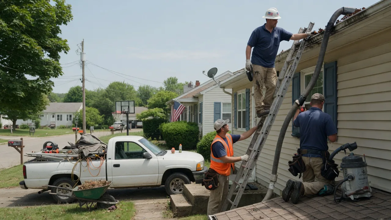 Gutter Installation in Bunker Hill, IL near me